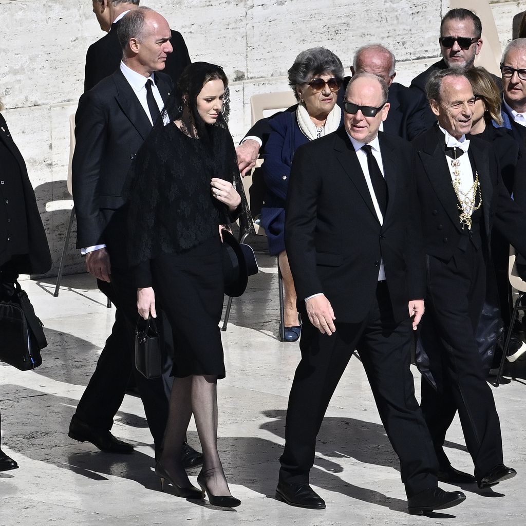 Fürstin Charlène und Fürst Albert II., April 2025