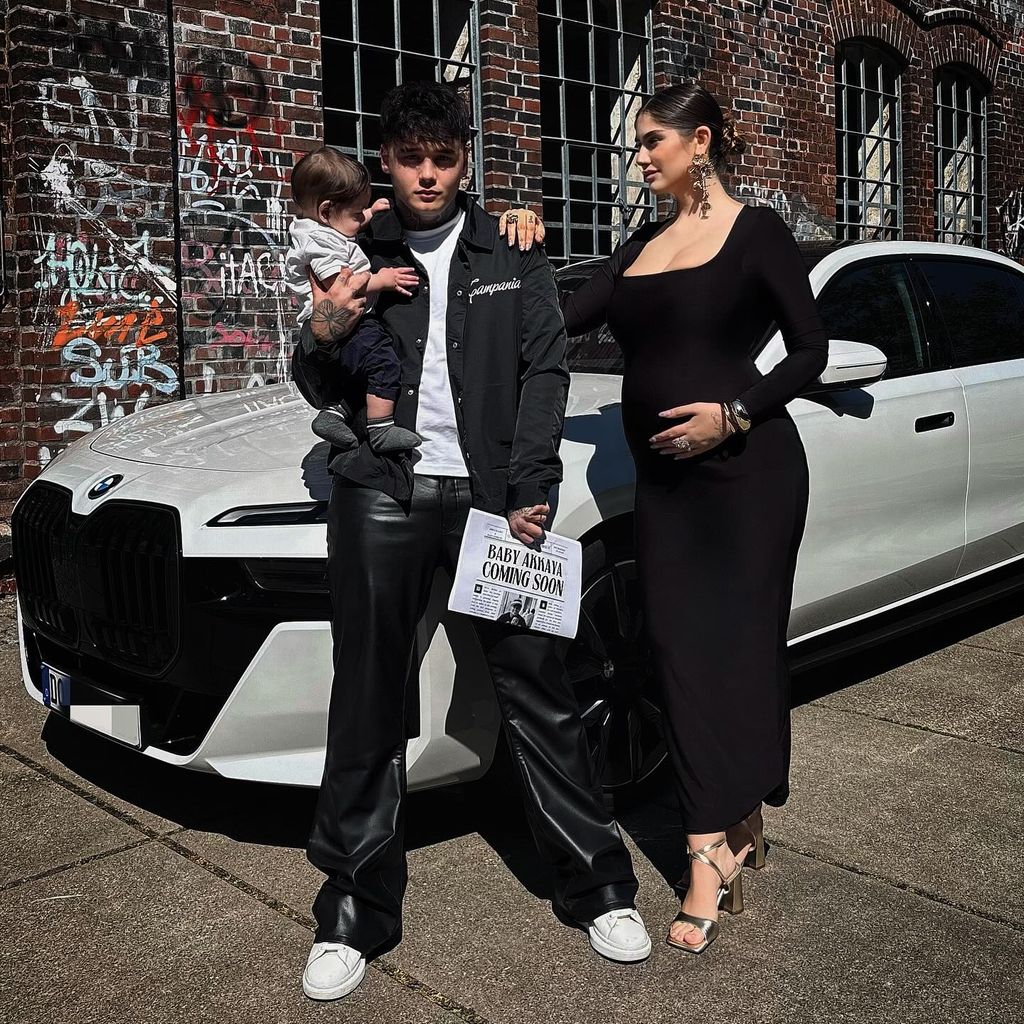 Furkan, Lisa Marie und Emilio Akkaya im Mai 2025