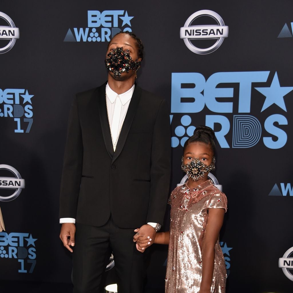 Future und seine Tochter Londyn Wilburn bei den BET Awards 2017 in Los Angeles