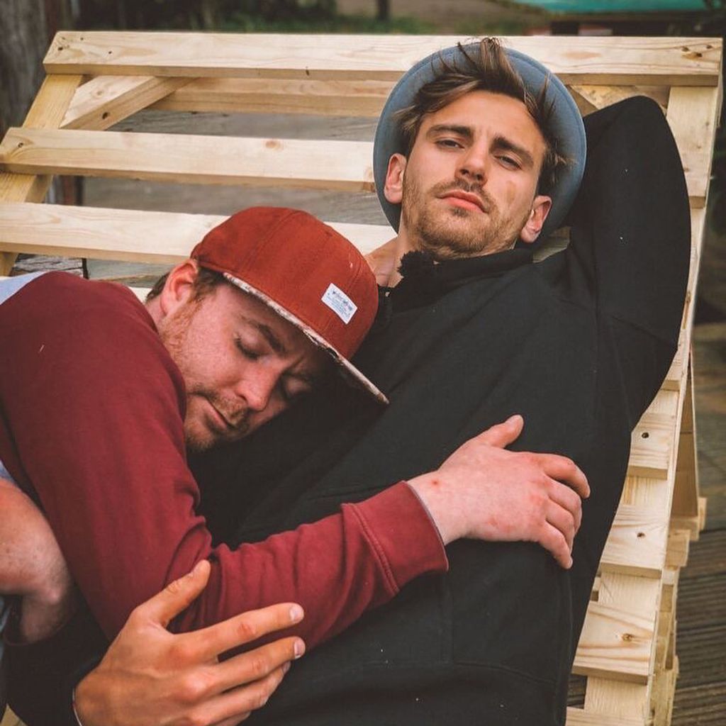Fynn Kliemann und Brian Jakubowski im Mai 2020