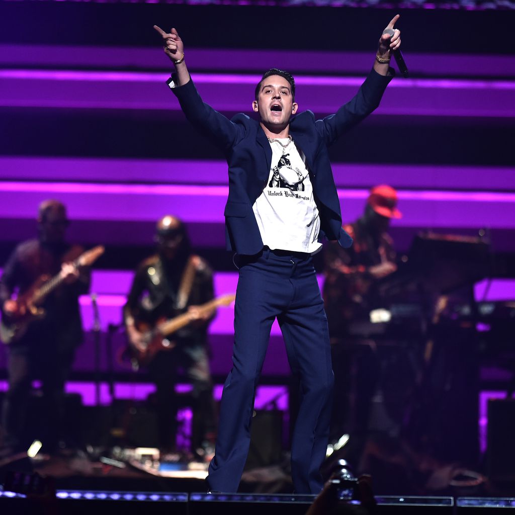 G-Eazy beim "Tidal X Rock The Vote"-Konzert in Brooklyn