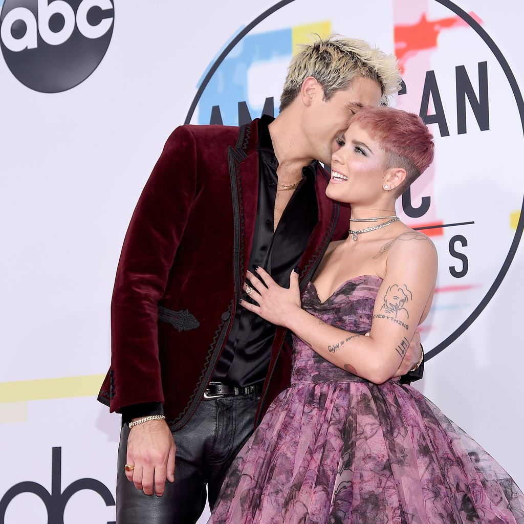 G-Eazy und Halsey bei den American Music Awards 2018