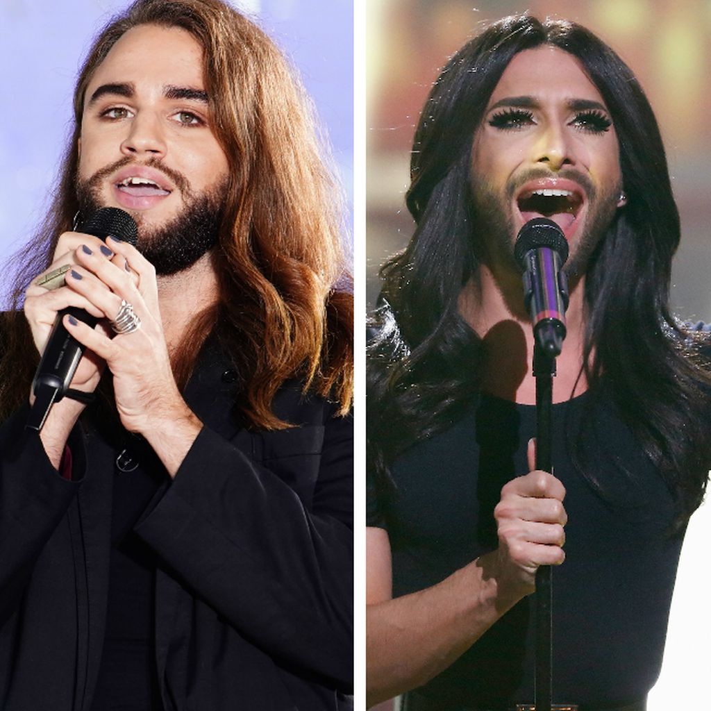DSDS-Kandidat Gabor und Conchita Wurst