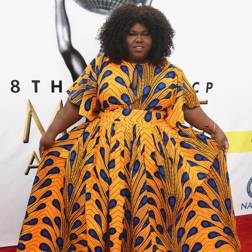 Gabourey Sidibe bei den NAACP Image Awards in Pasadena 2017