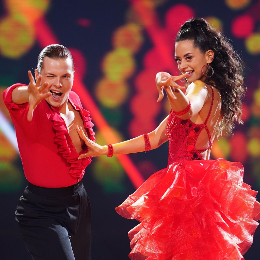 Gabriel Kelly und Malika Dzumaev im "Let' Dance"-Finale 2024