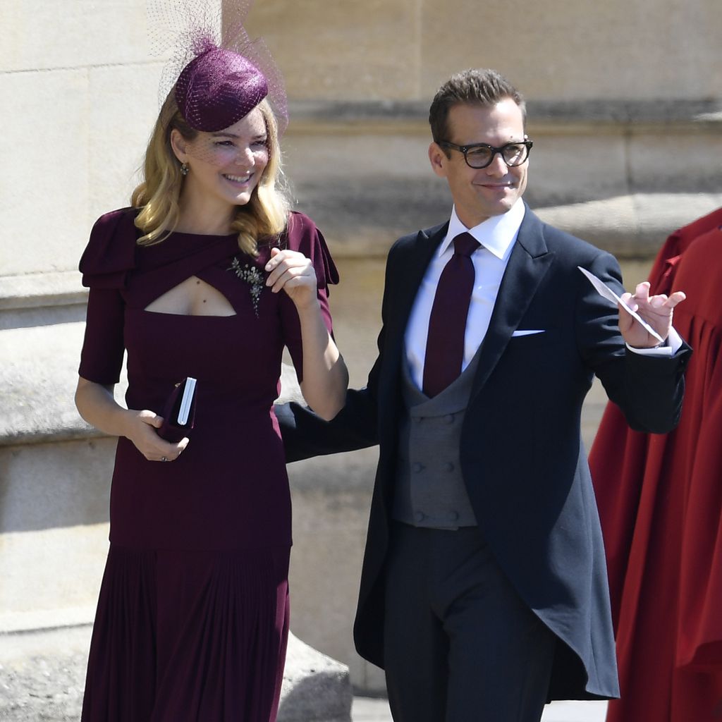 Gabriel Macht mit Jacinda Barrett am Schloss Windsor