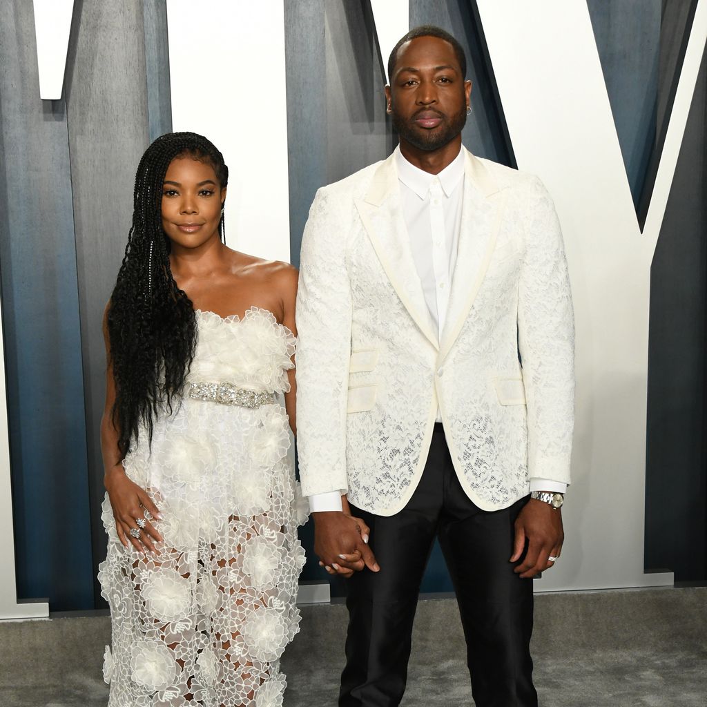 Gabrielle Union und Dwyane Wade auf der Vanity Fair Oscar Party 2020