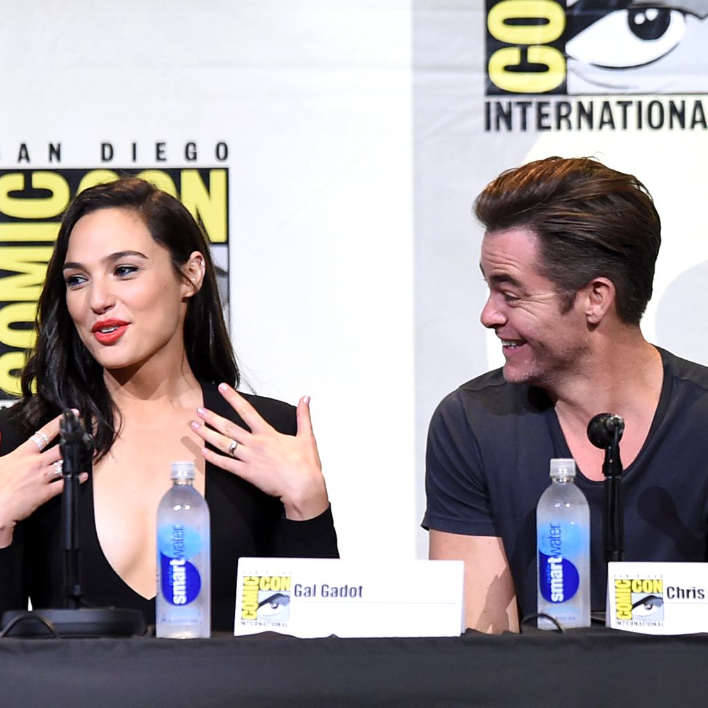 Gal Gadot und Chris Pine bei der Comic-Con International 2016