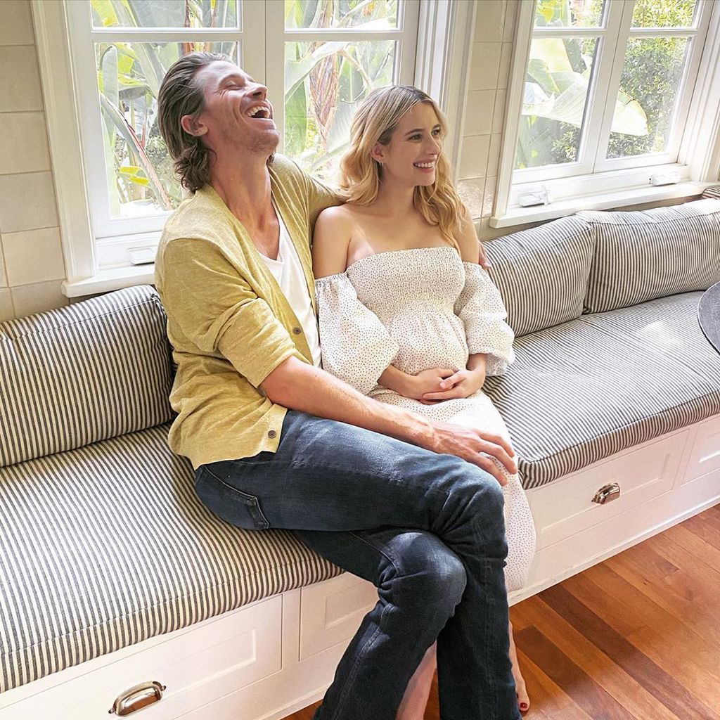Garrett Hedlund und Emma Roberts im August 2020