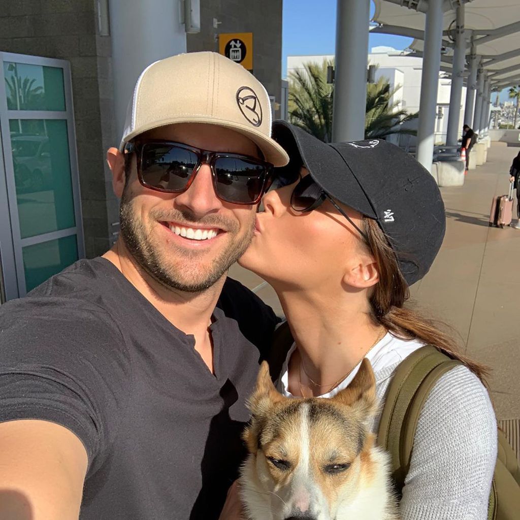 Garrett Yrigoyen und Becca Kufrin im Februar 2020