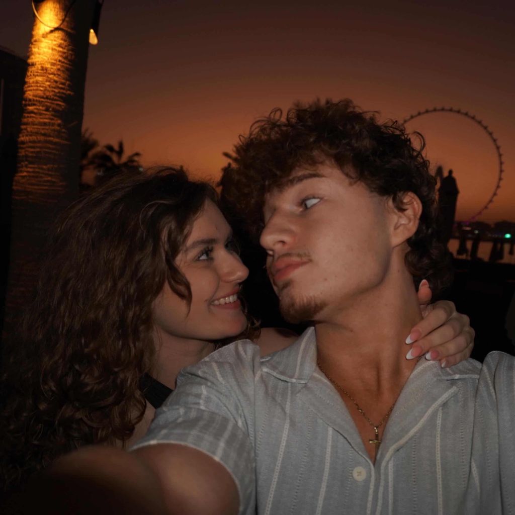 Garry Secret mit seiner Freundin Jessica