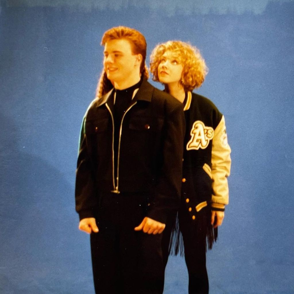 Gary Barlow und seine Frau Dawn, 1988