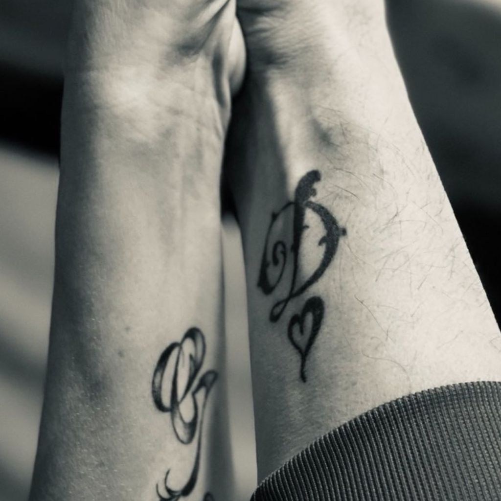 Tattoos von Gary Barlow und seiner Frau Dawn
