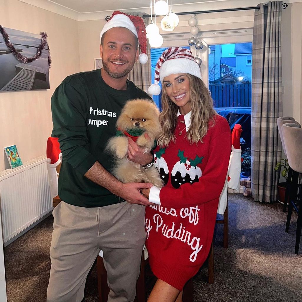 Gary Lucy und Laura Anderson im Dezember 2023