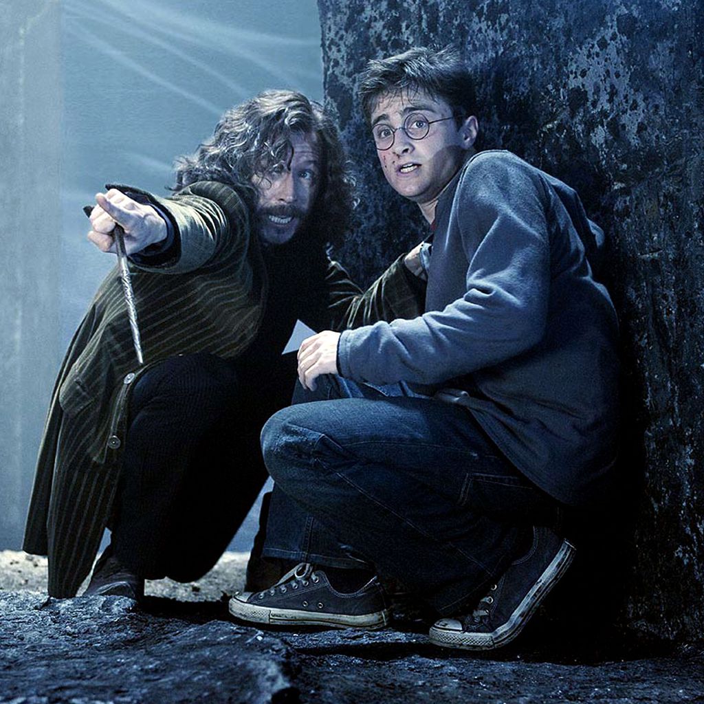 Gary Oldman und Daniel Radcliffe in "Harry Potter und der Orden des Phönix", 2007