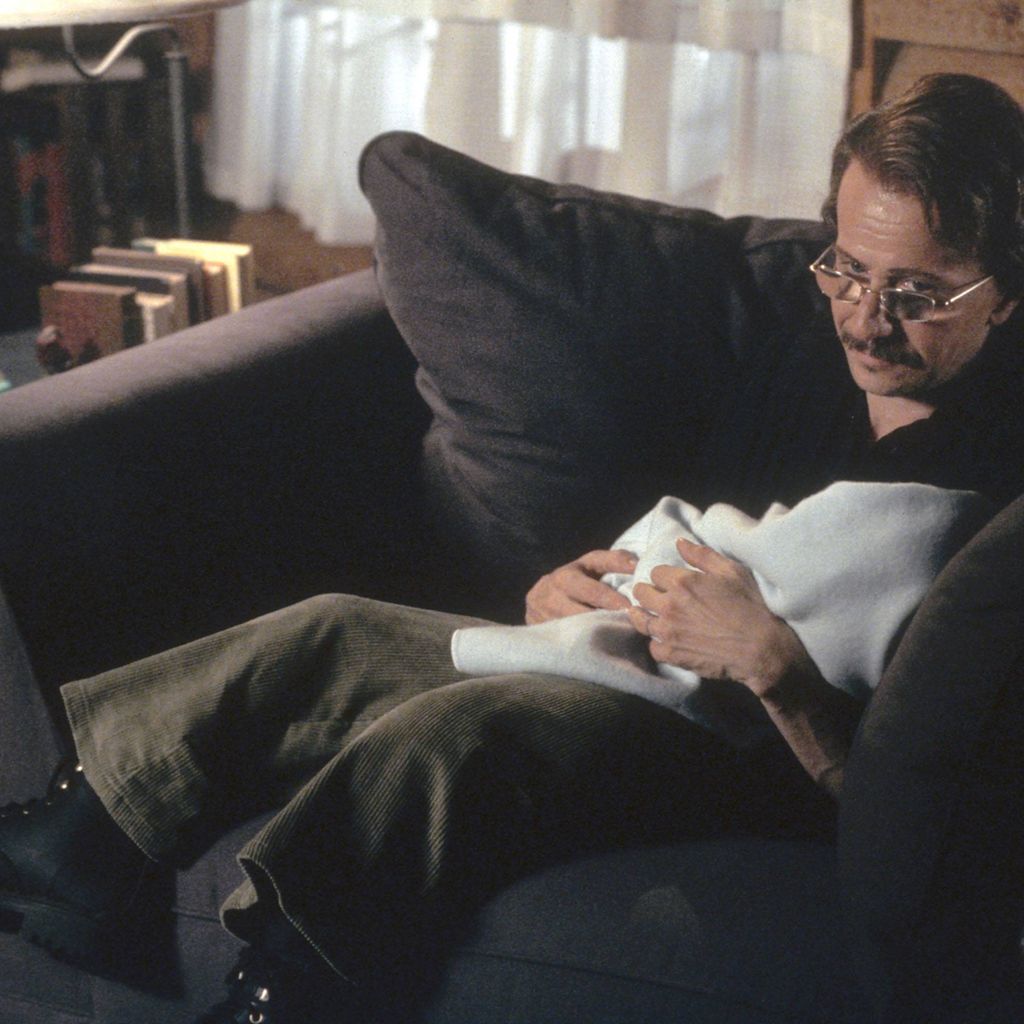 Gary Oldman am Set des Films "Tiptoes", Hollywood 2004