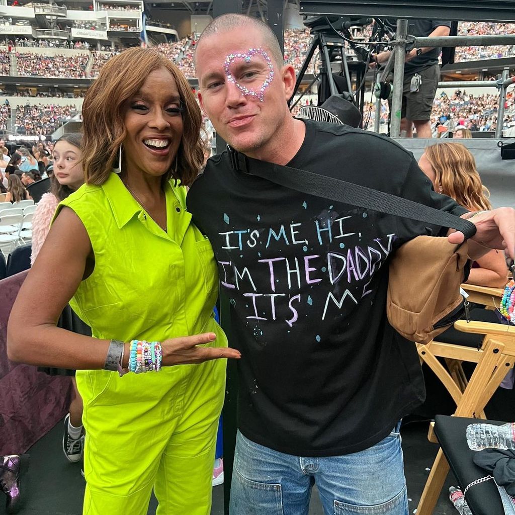 Gayle King und Channing Tatum bei Taylor Swifts Konzert