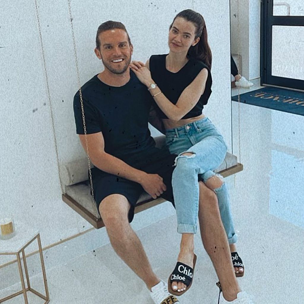 Gaz Beadle und Emma McVey im April 2021