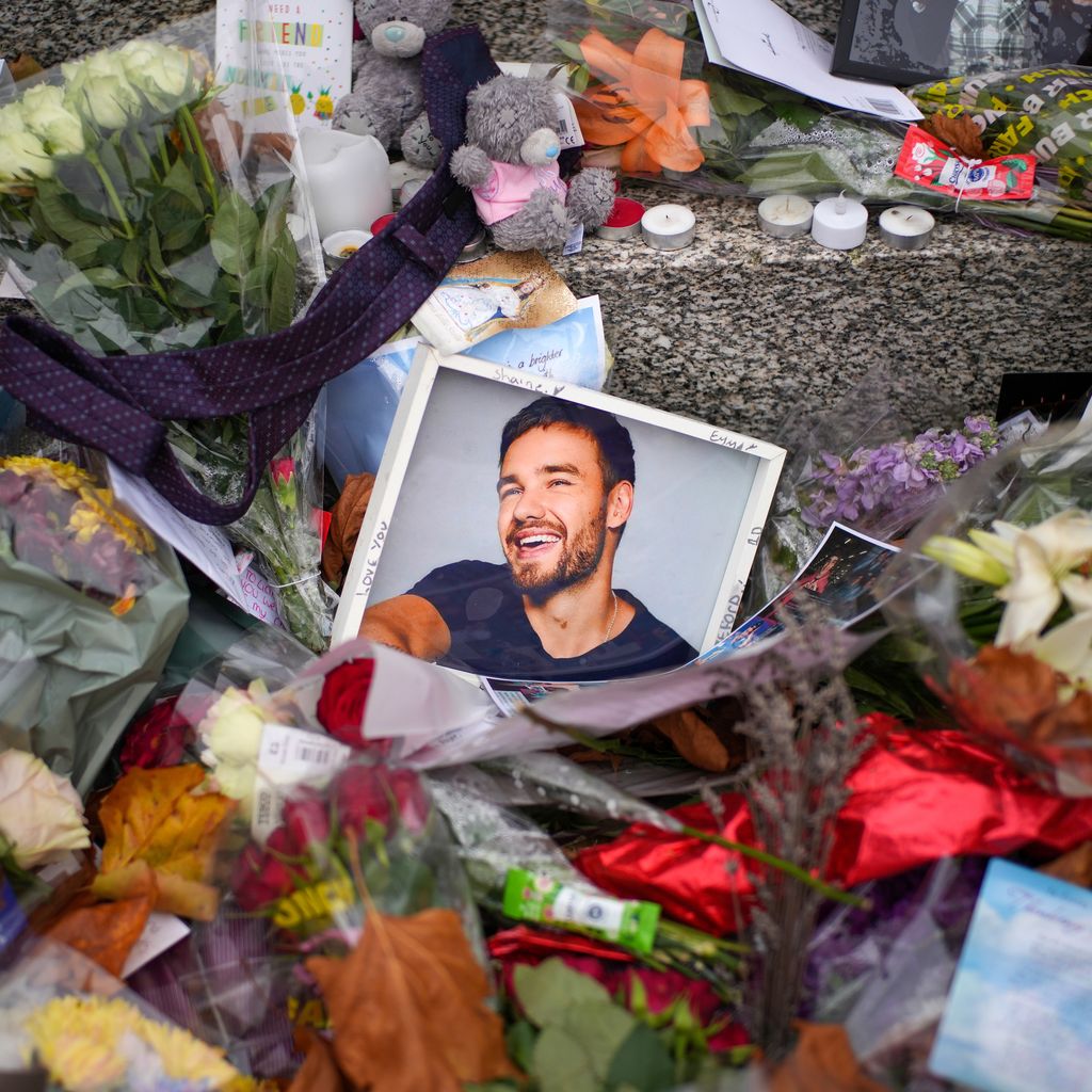 Gedenkstätte für Liam Payne in Wolverhampton