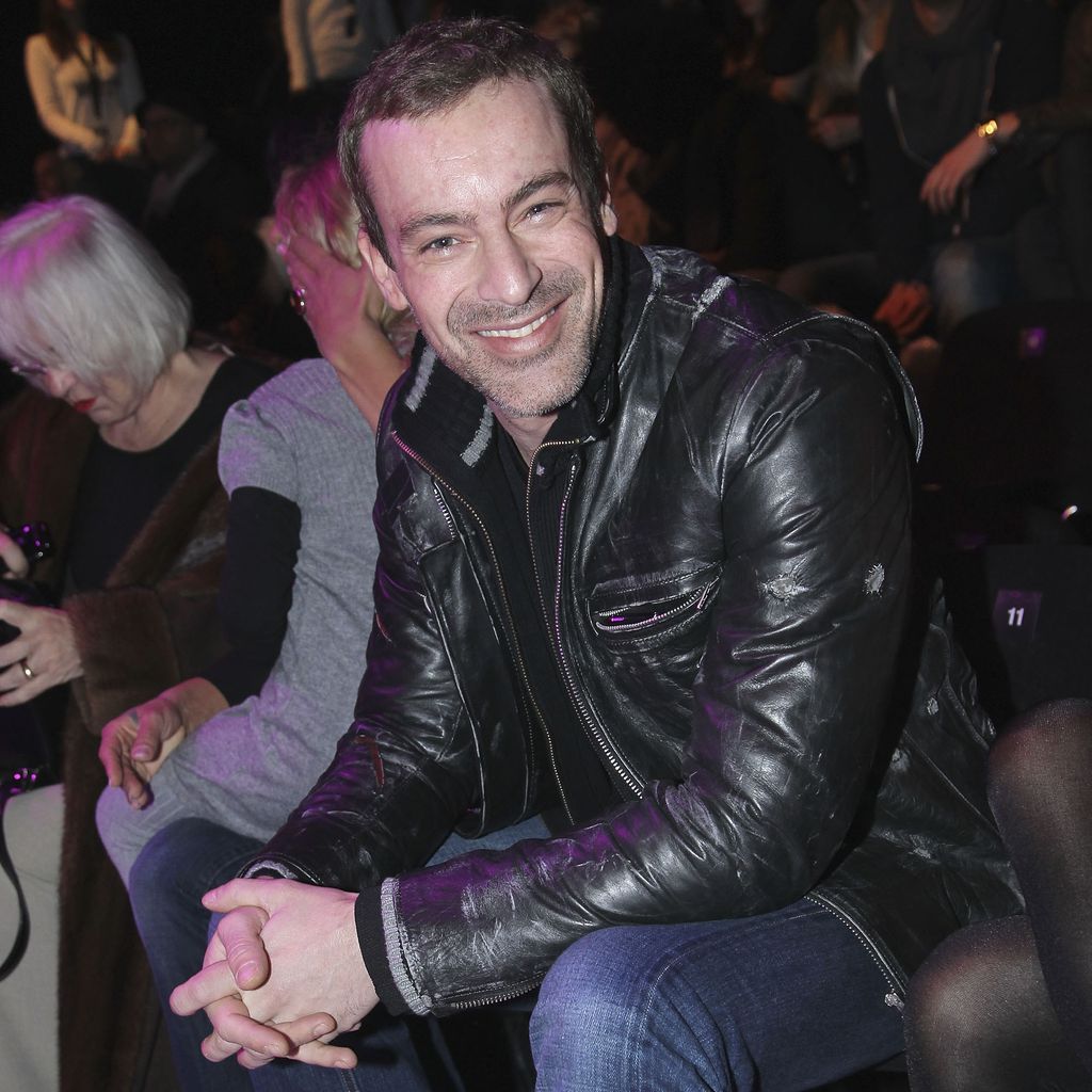 Gedeon Burkhard bei der "Mercedes Benz"-Fashion-Week in Berlin