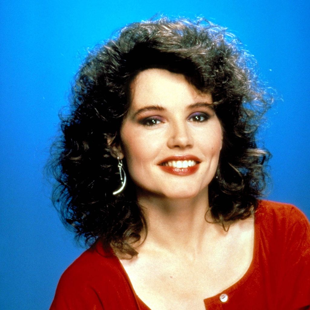 Schauspielerin Geena Davis im Jahr 1985