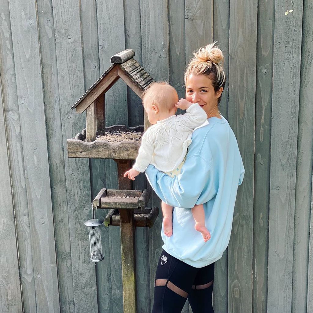 Gemma Atkinson mit ihrer Tochter Mia