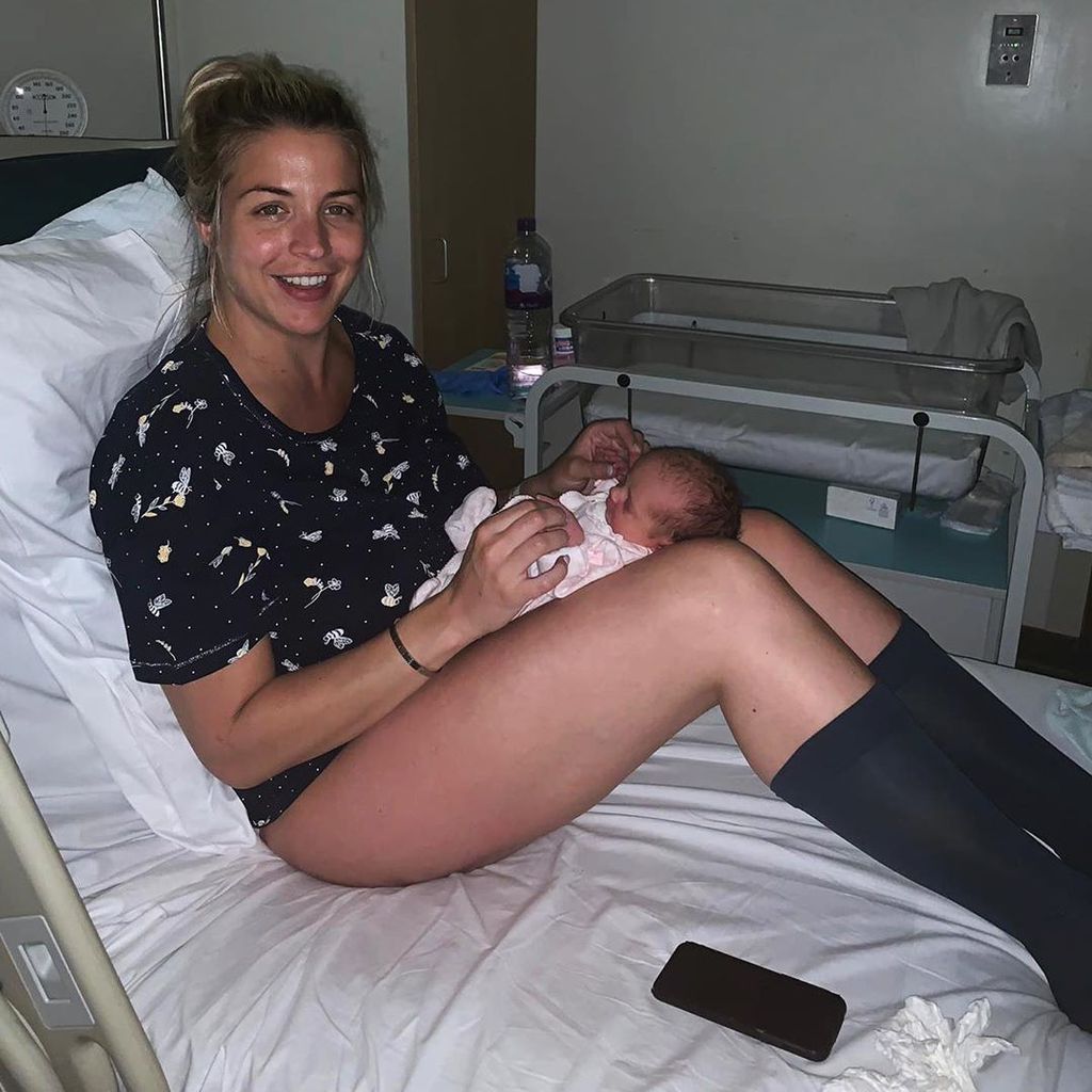 Gemma Atkinson mit ihrer Tochter Mia