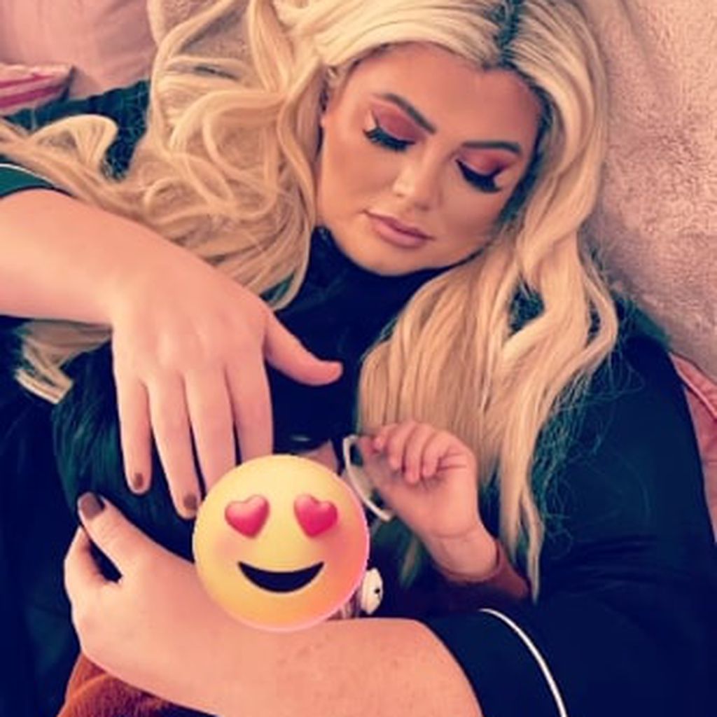Gemma Collins mit ihrem Stiefsohn