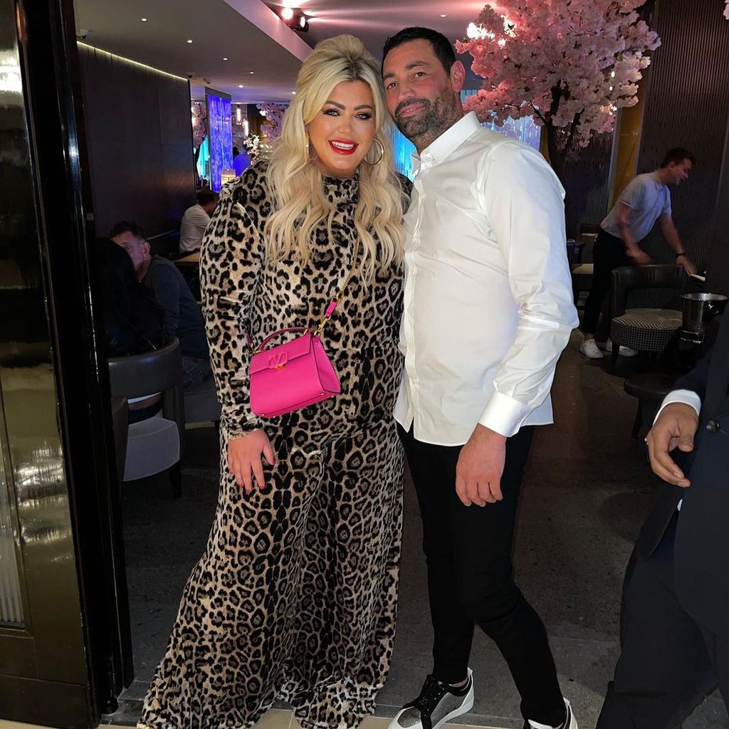 Gemma Collins mit ihrem Verlobten Rami