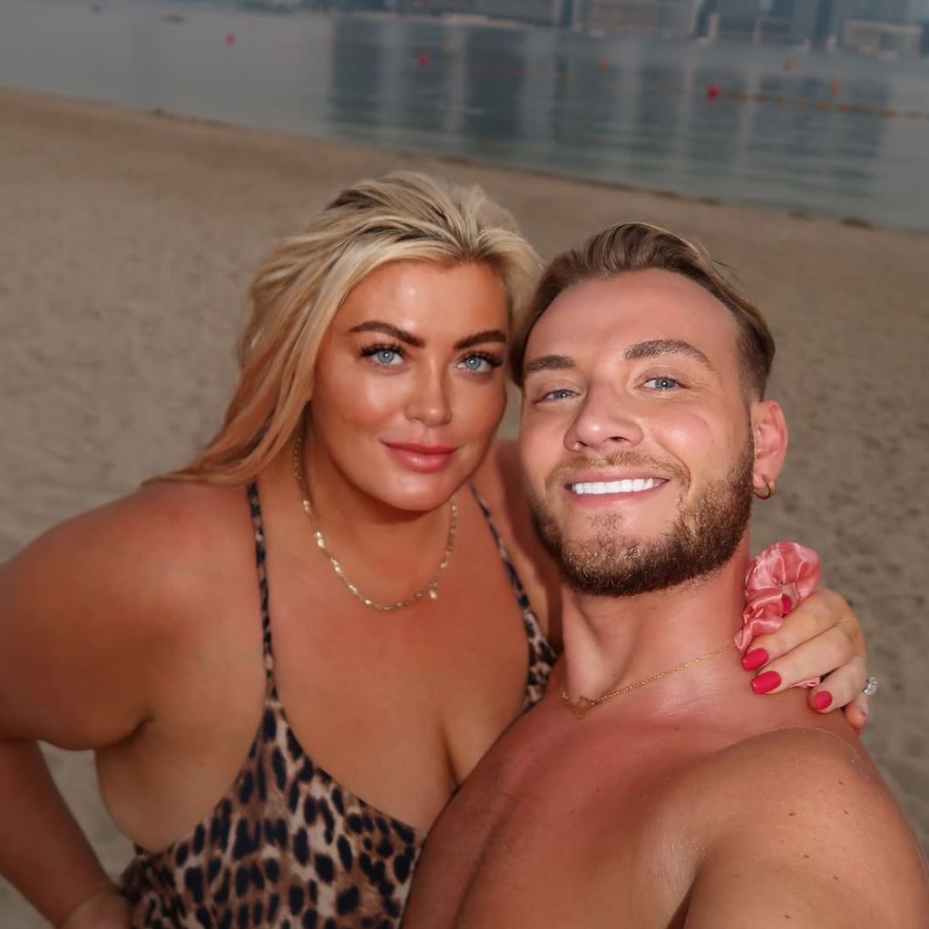 Gemma Collins mit Harry Derbidge in Dubai 2025
