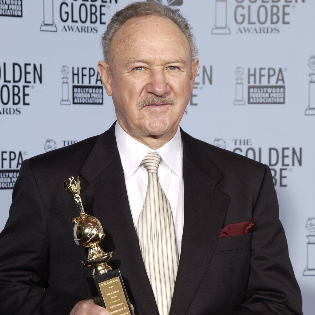 Gene Hackman bei den Golden Globes 2003