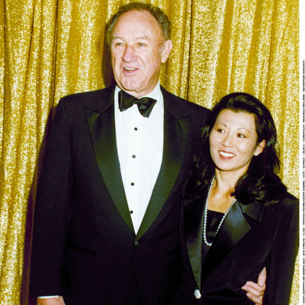 Schauspieler Gene Hackman und seine Frau Betsy