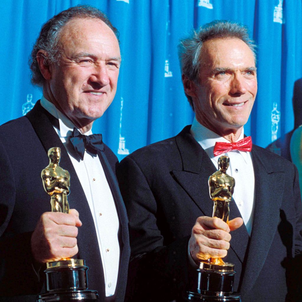 Gene Hackman und Clint Eastwood bei den Oscars 1993