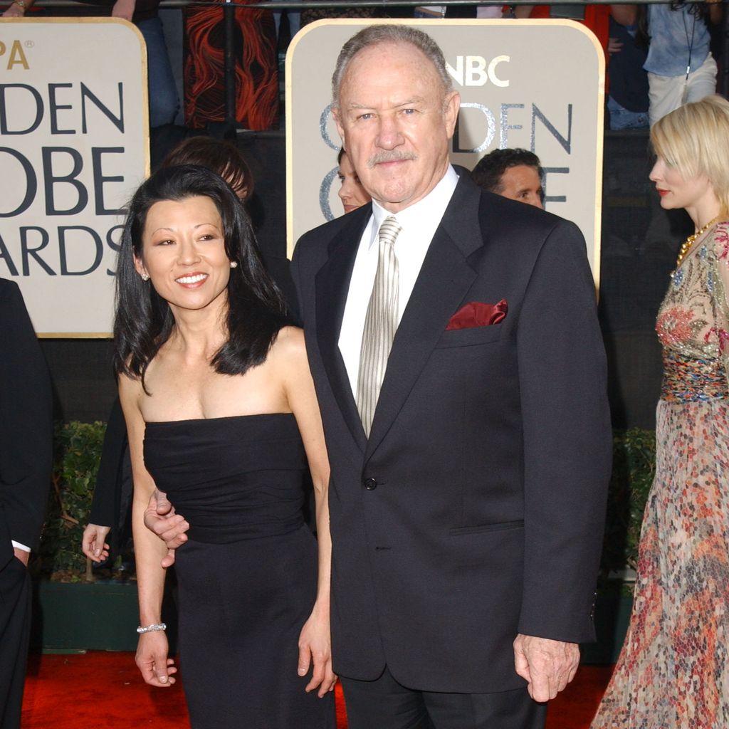 Gene Hackman und seine Frau Betsy Arakawa, Januar 2003