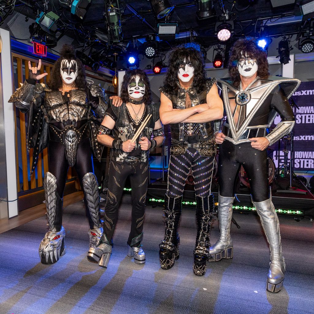 Gene Simmons, Eric Singer, Paul Stanley und Tommy Thayer