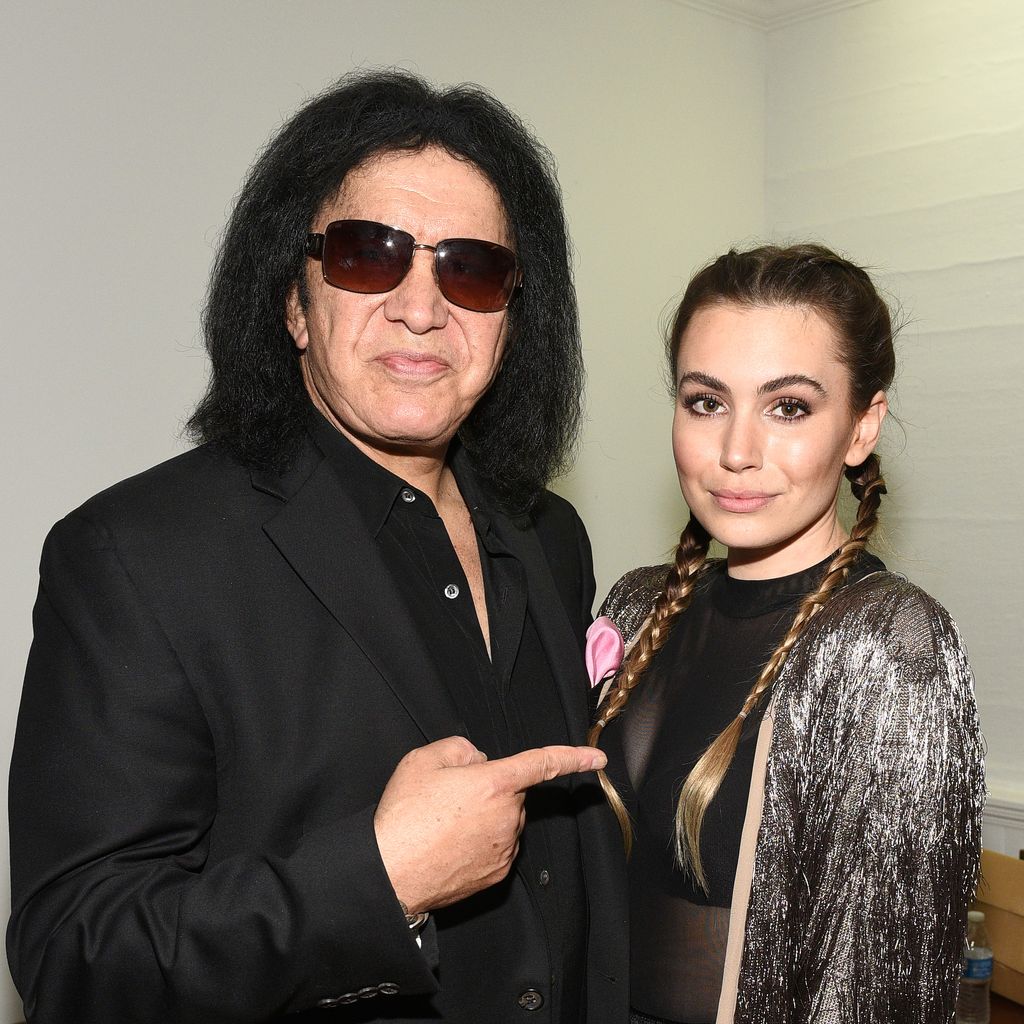 Gene Simmons und Sophie Simmons im Juli 2017