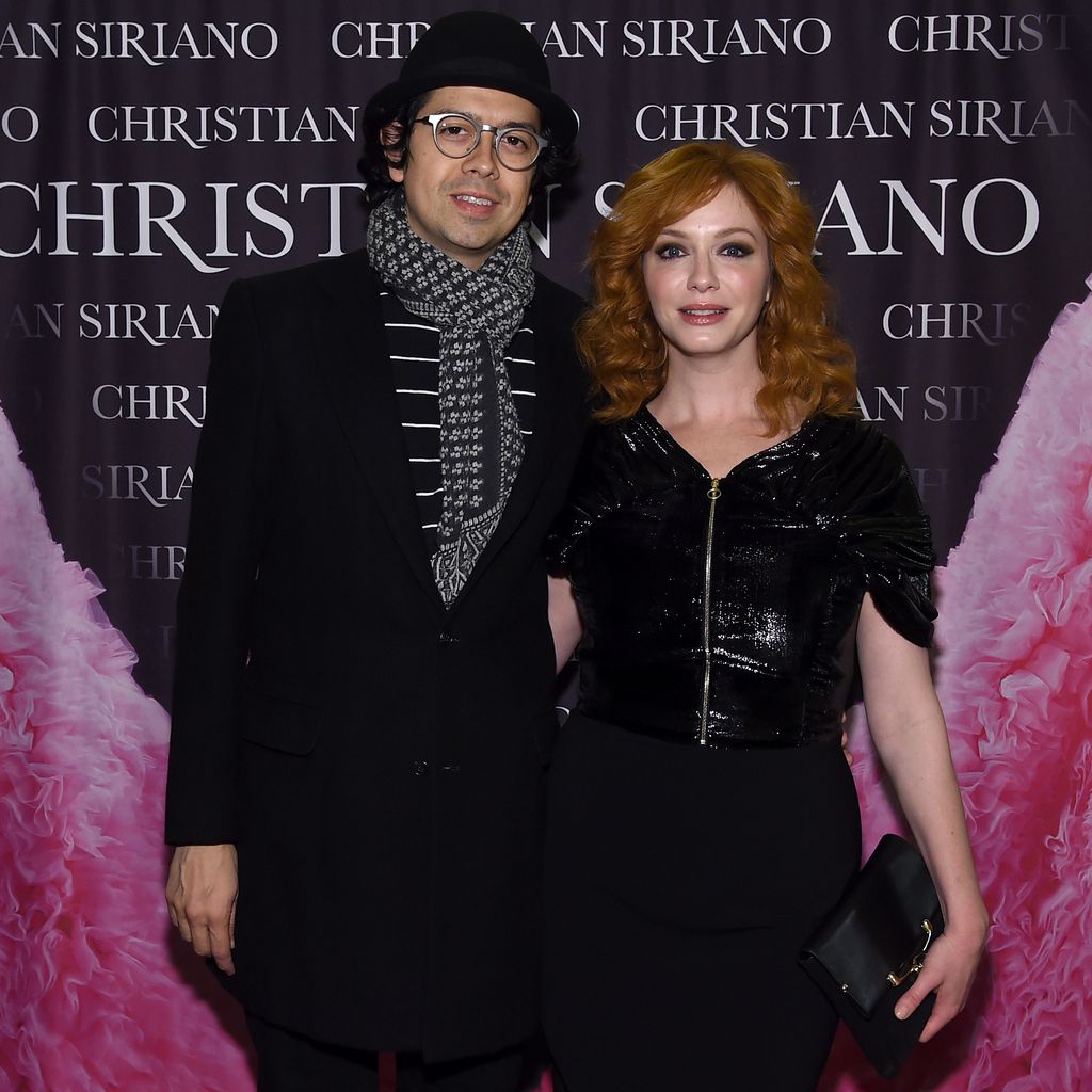 Geoffrey Arend und Christina Hendricks im November 2018 in New York