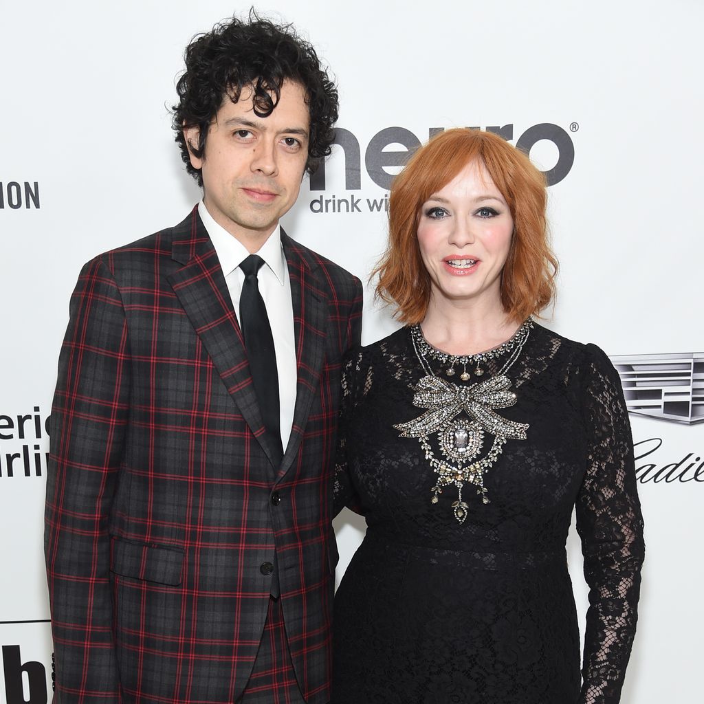 Geoffrey Arend und Christina Hendricks im Februar 2019