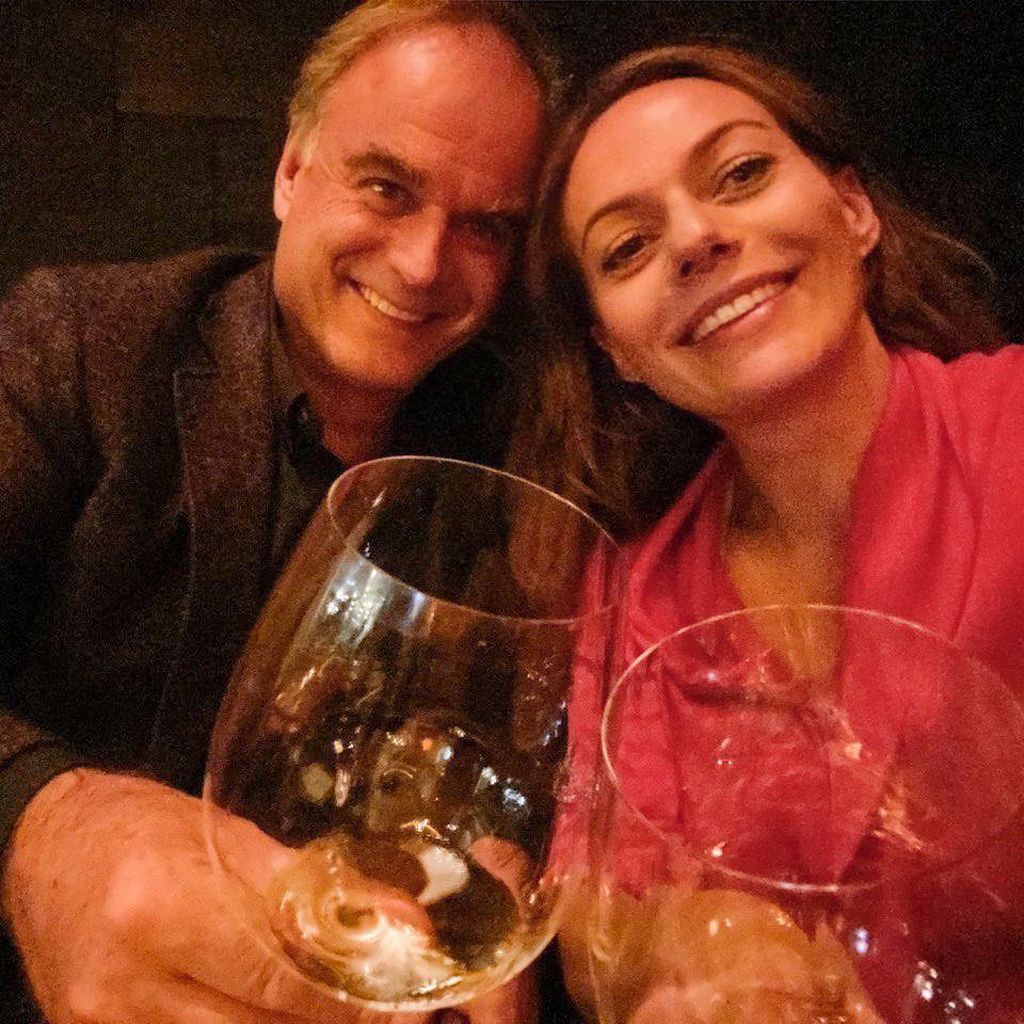 Georg Kofler mit seiner Freundin Veronika Scholze, Januar 2022