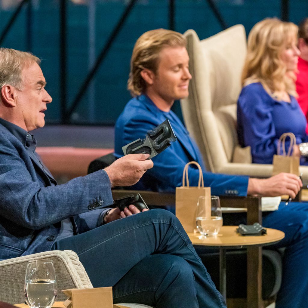 Georg Kofler, Nico Rosberg, Dagmar Wöhrl und Ralf Dümmel bei "Die Höhle der Löwen"