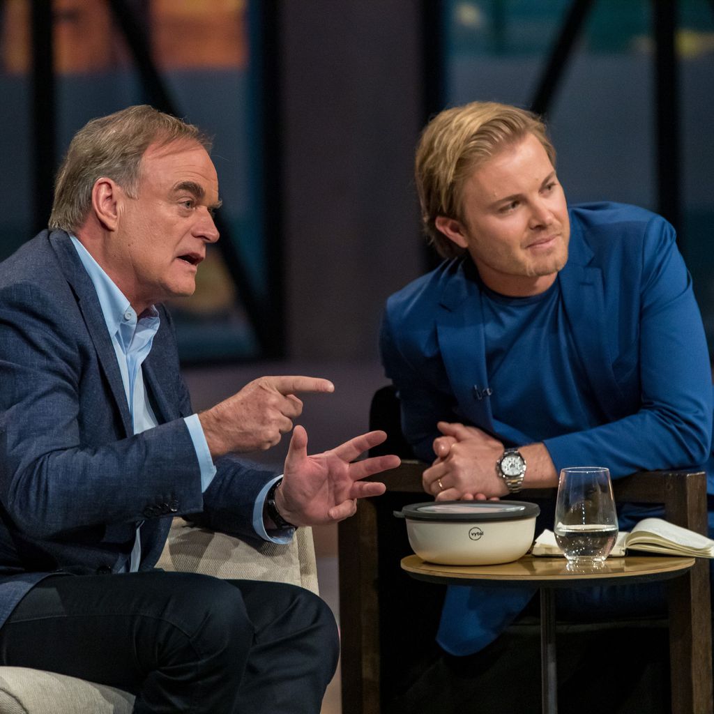 Georg Kofler und Nico Rosberg bei "Die Höhle der Löwen"