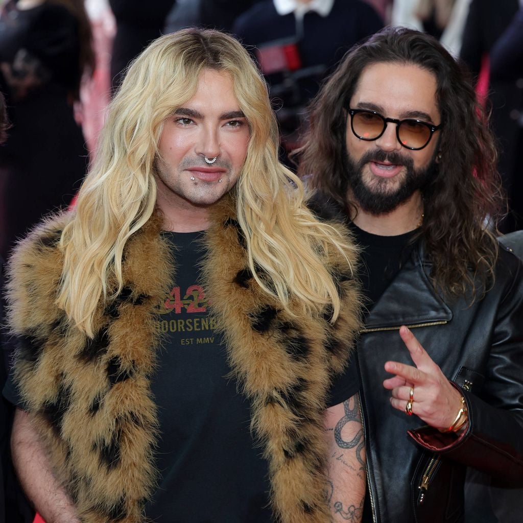 Georg Listing, Bill Kaulitz, Tom Kaulitz und Gustav Schäfer von Tokio Hotel in Rust, April 2026