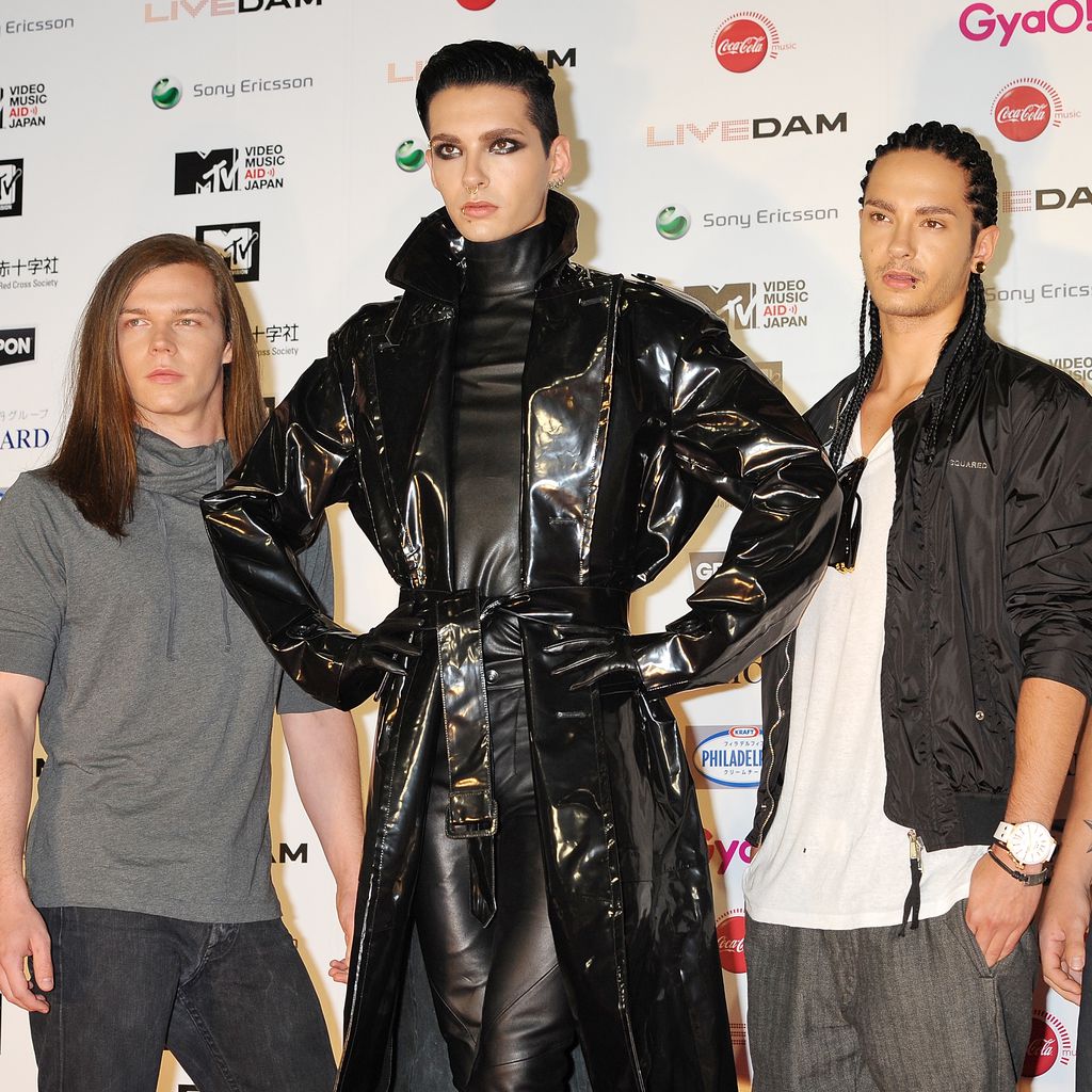 Georg Listing, Bill Kaulitz, Tom Kaulitz und Gustav Schäfer bei den MTV VIdeo Music Awards in Japan