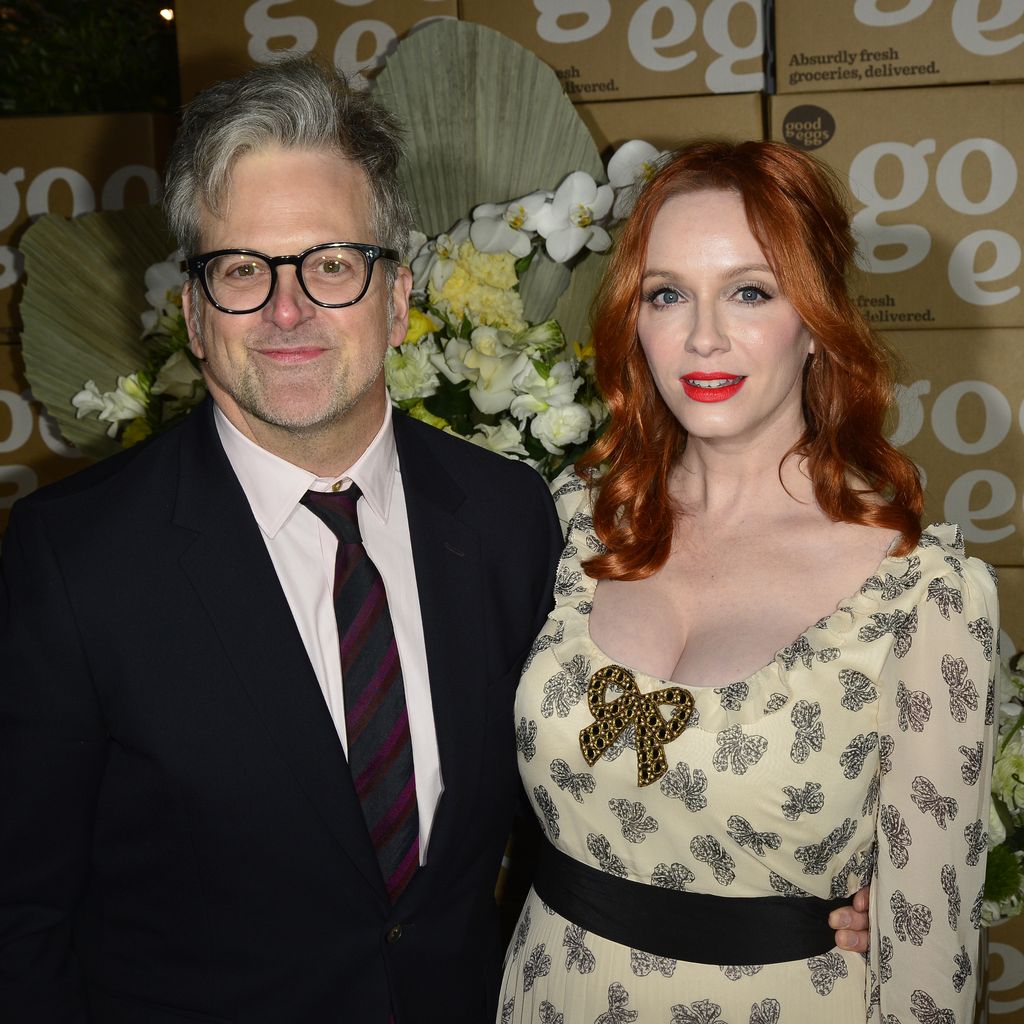 George Bianchini und Christina Hendricks, März 2022