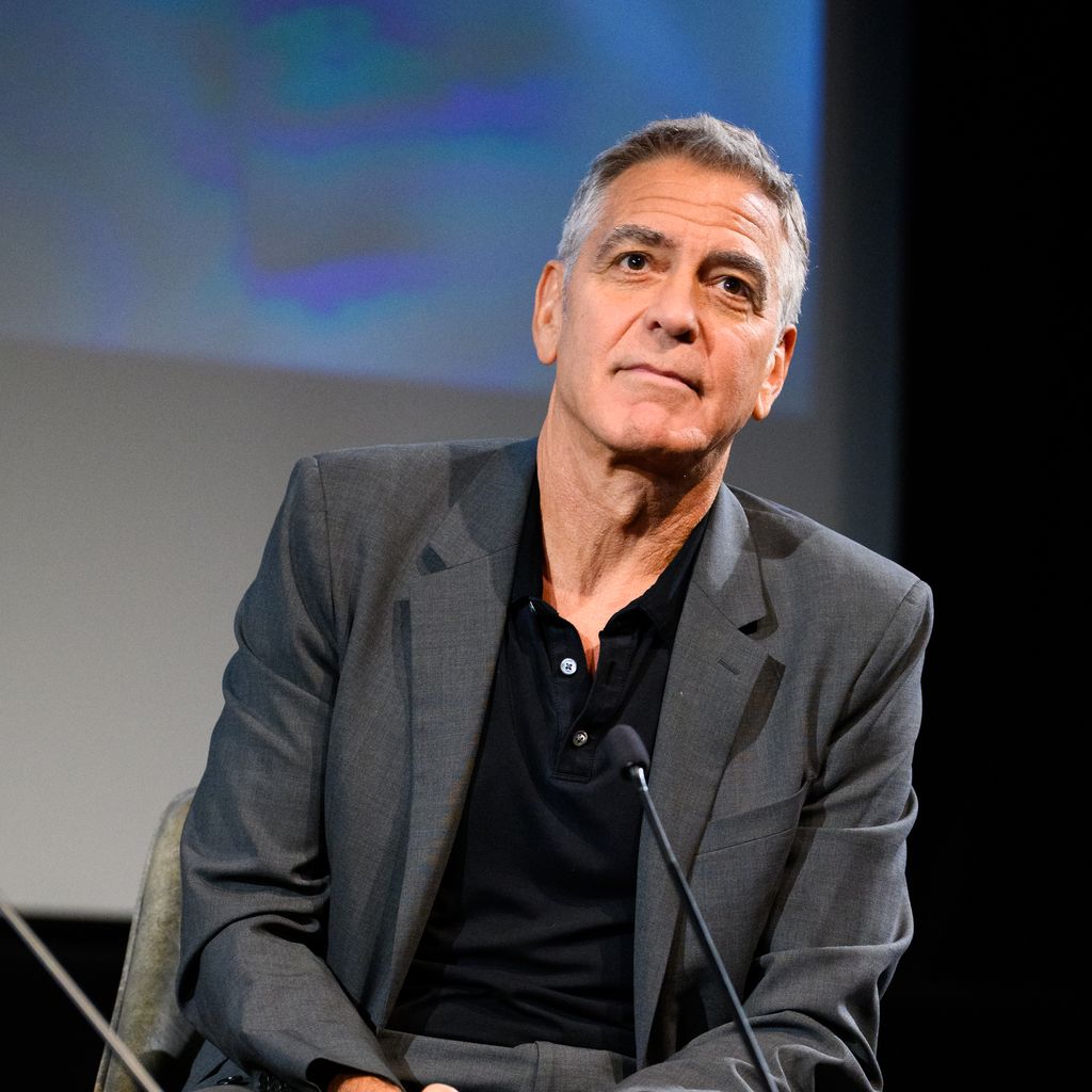 George Clooney bei einem Gespräch im BFI Southbank in London