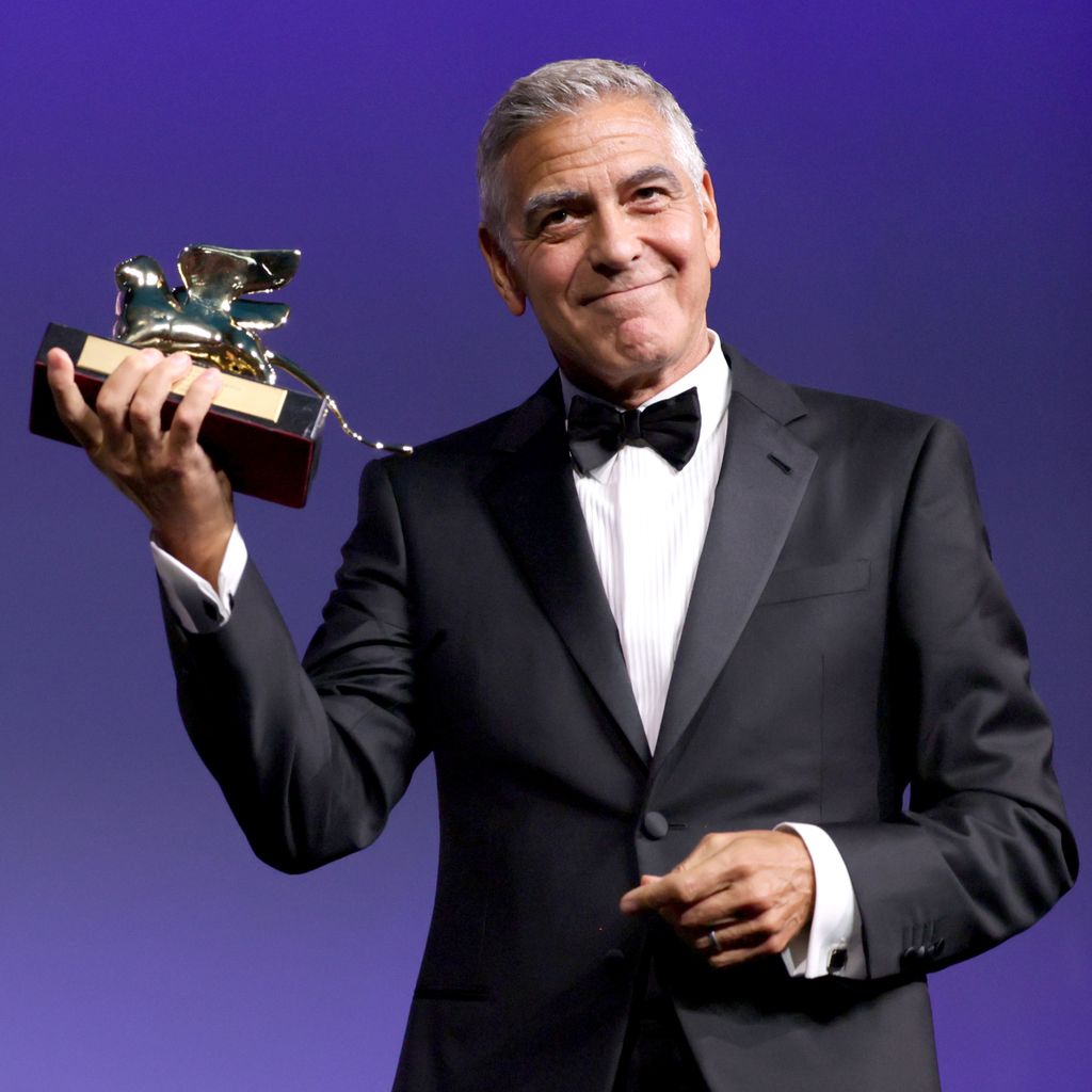 George Clooney erhält den Goldenen Löwen für sein Lebenswerk bei der Eröffnung der 83. Filmfestspiele von Venedig