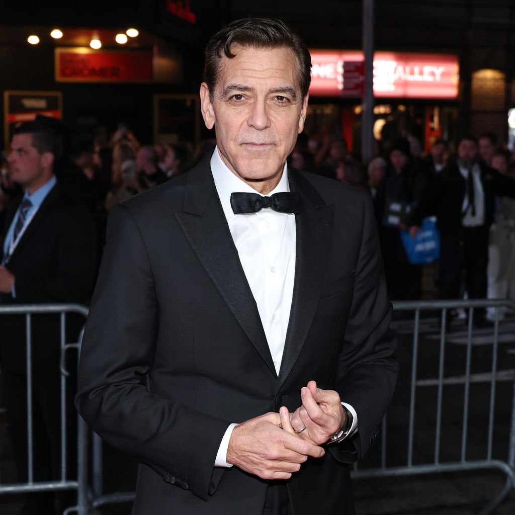 George Clooney bei der Broadway-Premiere von "Good Night, And Good Luck", April 2025
