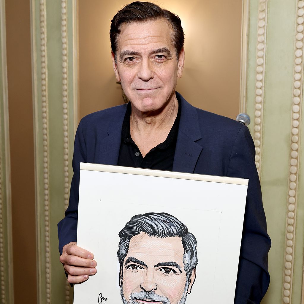 George Clooney in New York City, April 2025