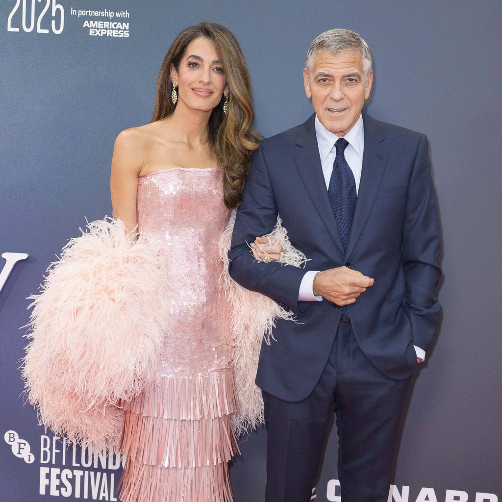 George Clooney und Amal Clooney bei der Gala-Premiere von "Jay Kelly" beim BFI London Film Festival