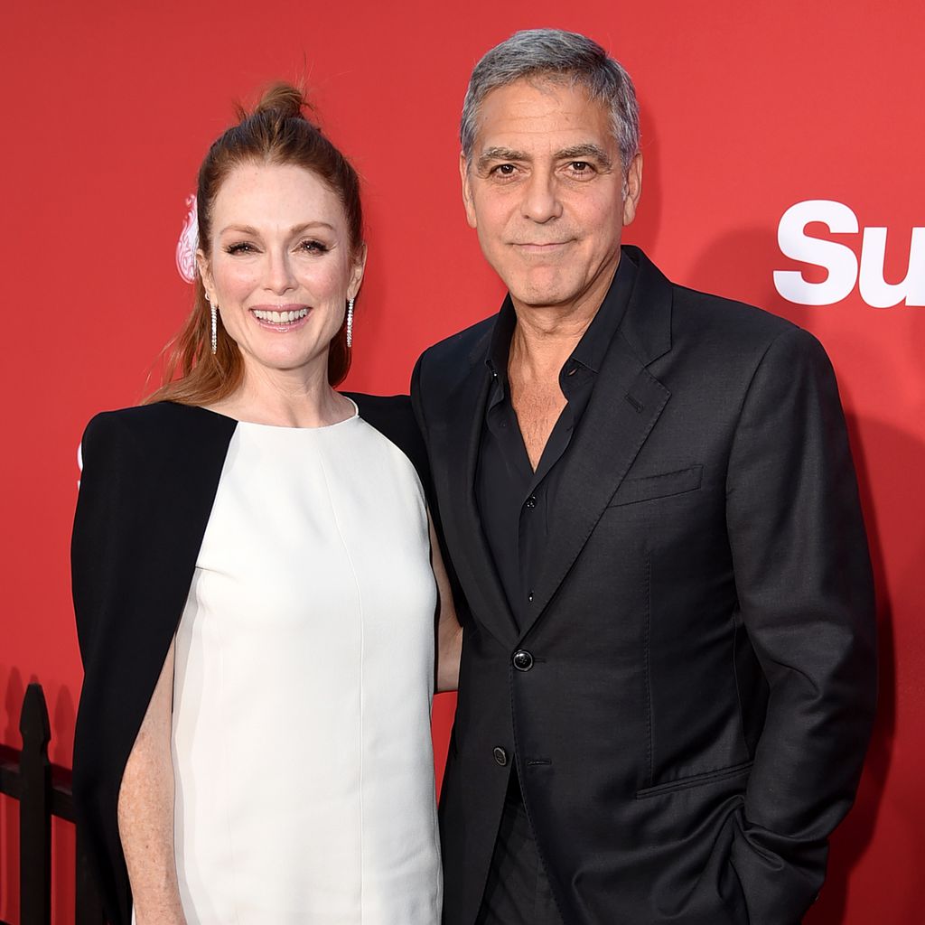 George Clooney und Julianne Moore